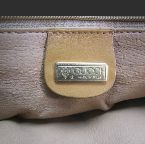 Gucci GG Canvas Ocher Color Shoulder - Picture 7 of 10